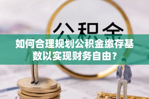 嘉黎如何合理规划公积金缴存基数以实现财务自由？