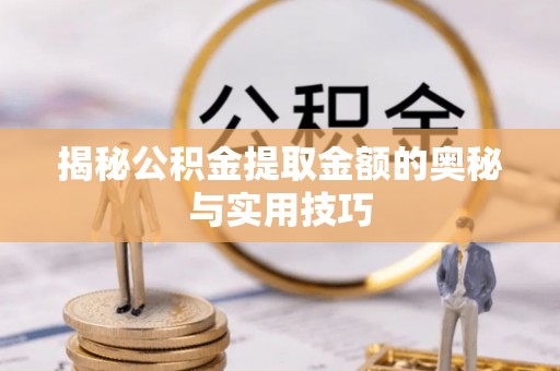 嘉黎揭秘公积金提取金额的奥秘与实用技巧