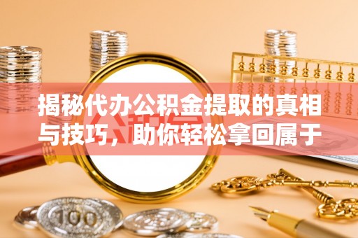 嘉黎揭秘代办公积金提取的真相与技巧，助你轻松拿回属于你的钱