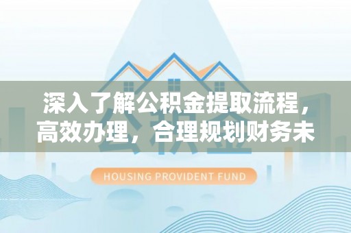 嘉黎深入了解公积金提取流程，高效办理，合理规划财务未来