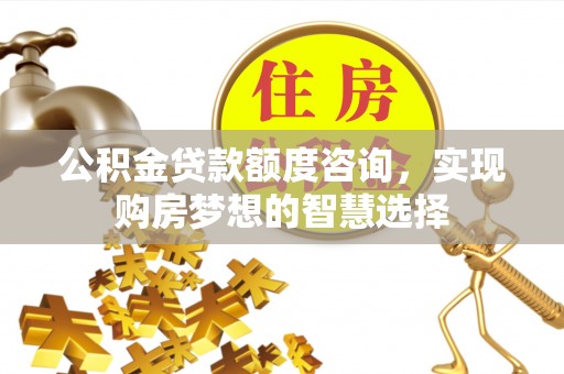 嘉黎公积金贷款额度咨询，实现购房梦想的智慧选择