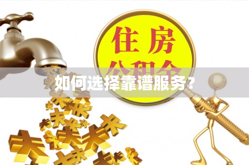 嘉黎如何选择靠谱服务？