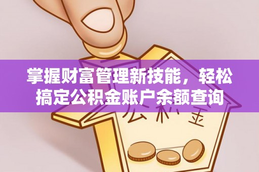 嘉黎掌握财富管理新技能，轻松搞定公积金账户余额查询