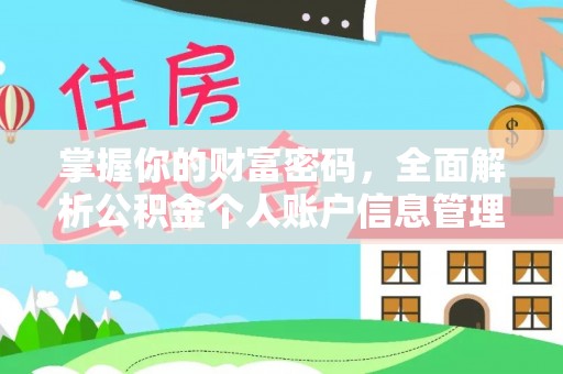 嘉黎掌握你的财富密码，全面解析公积金个人账户信息管理与优化