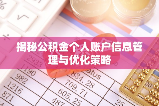 嘉黎揭秘公积金个人账户信息管理与优化策略