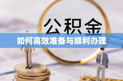 嘉黎如何高效准备与顺利办理