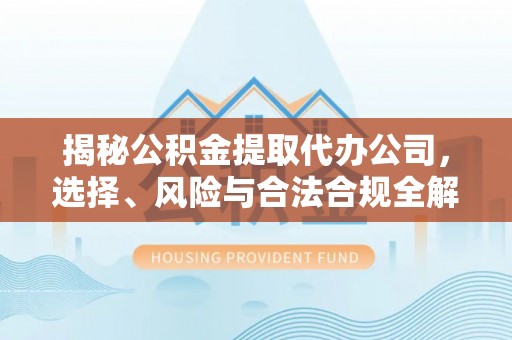 嘉黎揭秘公积金提取代办公司，选择、风险与合法合规全解析