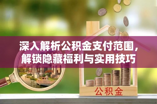 嘉黎深入解析公积金支付范围，解锁隐藏福利与实用技巧
