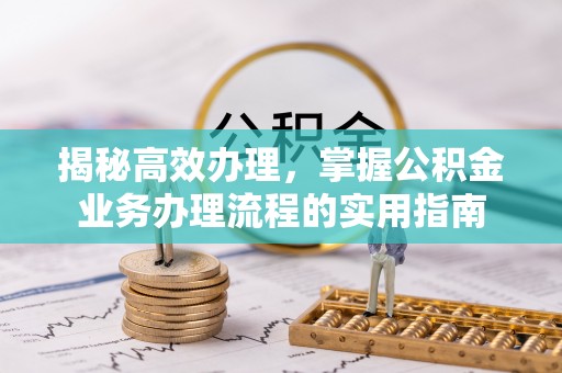 嘉黎揭秘高效办理，掌握公积金业务办理流程的实用指南
