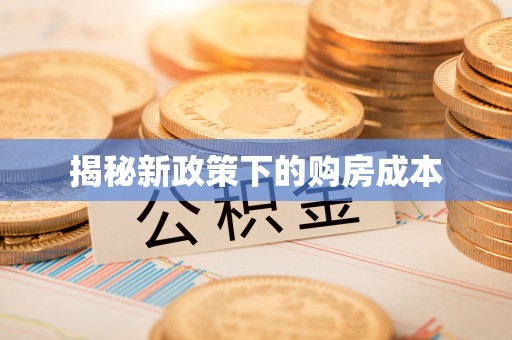 嘉黎揭秘新政策下的购房成本