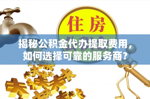 嘉黎揭秘公积金代办提取费用，如何选择可靠的服务商？