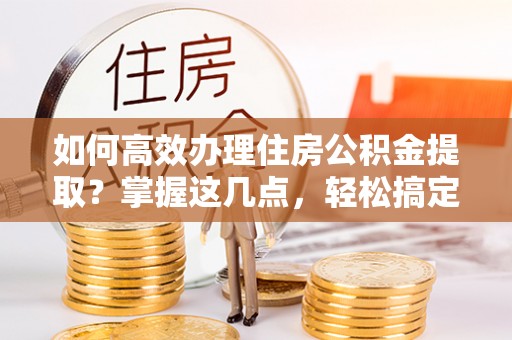 嘉黎如何高效办理住房公积金提取？掌握这几点，轻松搞定！