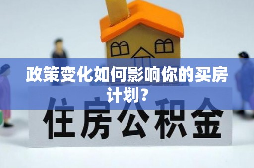 嘉黎政策变化如何影响你的买房计划？
