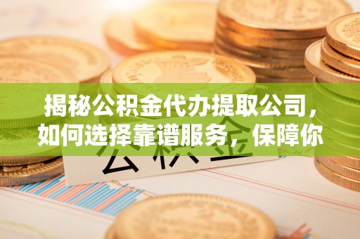 嘉黎揭秘公积金代办提取公司，如何选择靠谱服务，保障你的资金安全