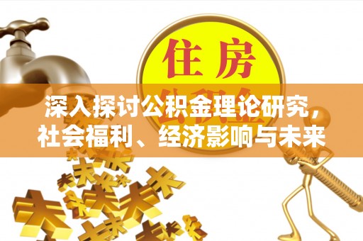 嘉黎深入探讨公积金理论研究，社会福利、经济影响与未来展望