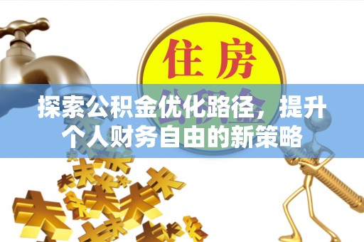 嘉黎探索公积金优化路径，提升个人财务自由的新策略