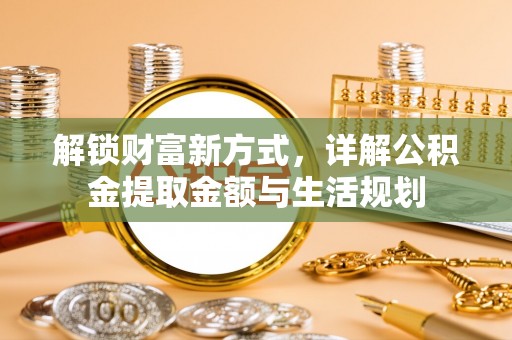 嘉黎解锁财富新方式，详解公积金提取金额与生活规划