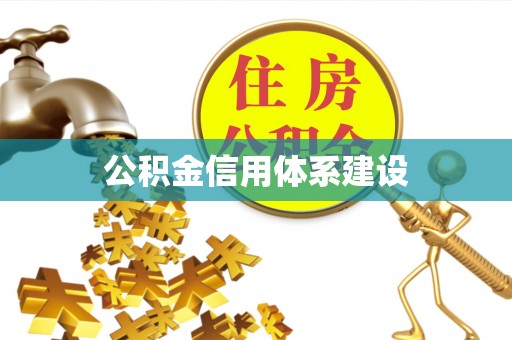 嘉黎公积金信用体系建设