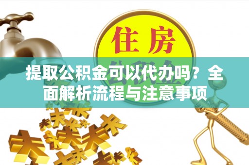 嘉黎提取公积金可以代办吗？全面解析流程与注意事项