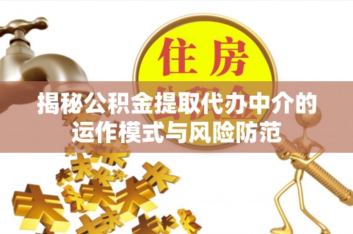 嘉黎揭秘公积金提取代办中介的运作模式与风险防范