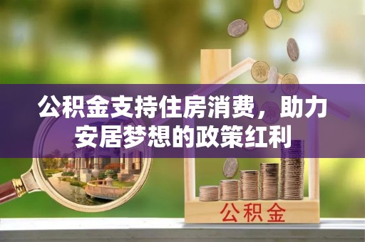 嘉黎公积金支持住房消费，助力安居梦想的政策红利