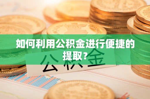 嘉黎如何利用公积金进行便捷的提取？