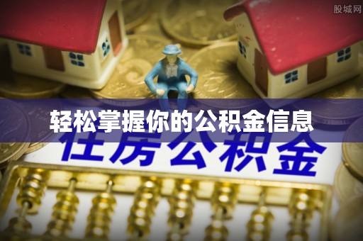 嘉黎轻松掌握你的公积金信息
